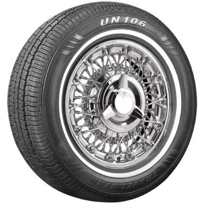Travelstar UN106 All Season 155/80R13 155/80/13 79T Passenger Tire White Wall 14mm(No Rim)