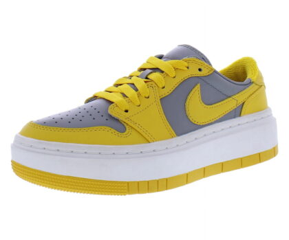 Air Jordan 1 Elevate Low DH7004-017 Women's Gray/White/Varsity Maize Shoes DJ93