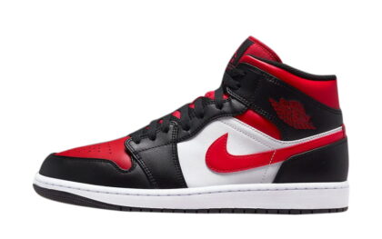 AIR JORDAN 1 MID 'BRED TOE' - 554724-079