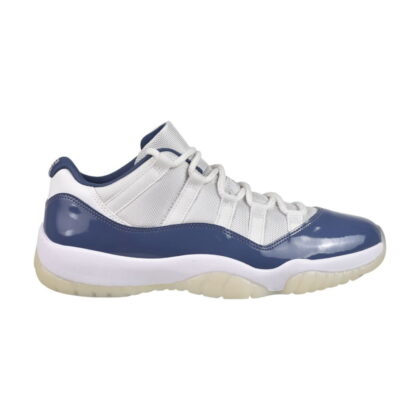 Air Jordan 11 Retro Low Men's Shoes White/Midnight Navy fv5104-104