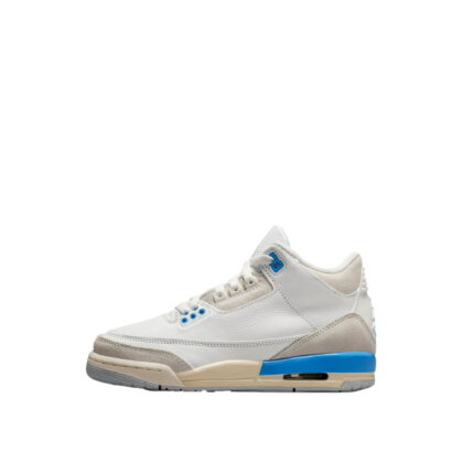 Big Kid's Jordan 3 Retro "Lucky Shorts" Smmt Wht/Hydrgn Bl (DM0967 101)