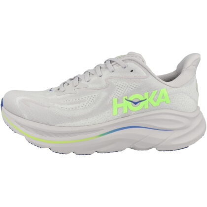 Hoka Clifton 10 Ash Grey / Neon Green 1162030-AYNN Men's