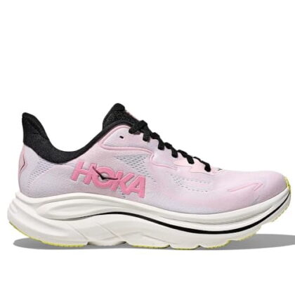 HOKA Clifton 10 Womens Shoes Size 6.5, Color: Carnation/Starlight Glow