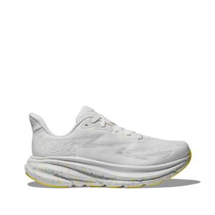 HOKA Female Adult Women 10 1127896-WTL White/Lemonade