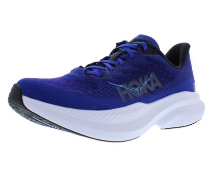 HOKA Mach 6 Mens Shoes Size 10.5, Color: Black/Night Sky