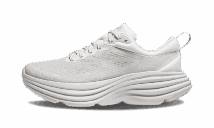 HOKA MENS BONDI 8 TS CAGED "WHITE / COSMIC GREY" 1155391 WMC 1155391 WMC from Stadium Goods
