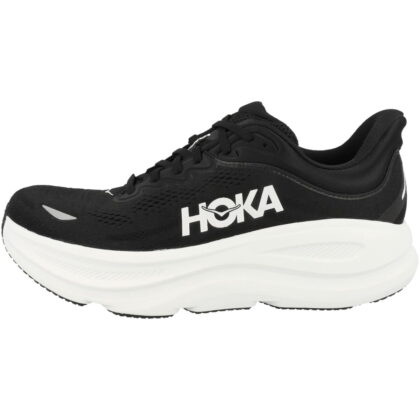 Hoka Men's Bondi 9 Sneaker, Black/White
