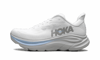 HOKA MENS Clifton 10 "White / Grey" 1162030 WTGL 1162030 WTGL from Stadium Goods