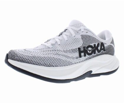 Hoka Men's Rincon 4 White/Black 8 Medium