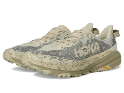 Hoka Men's Speedgoat 6 Sneaker, Oyster Mushroom/Wild Mushroom