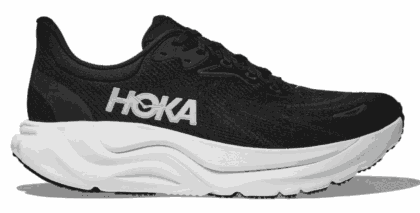 HOKA ONE ONE Men's Arahi 8 Everyday Trainers shoes, 8 US ( Standard ), Black / White