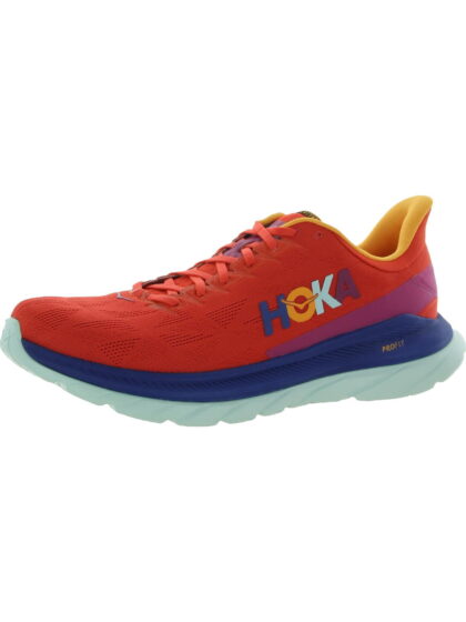 Hoka One One Mens M Mach 4 Lightweight Sneaker Running Shoes