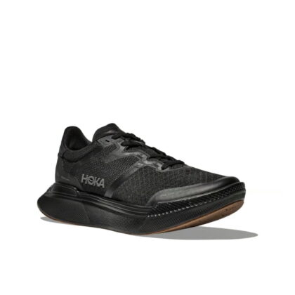 Hoka One One Transport X 1152450-BBLC Sneaker Men's 6 Black Running Shoes TF3604