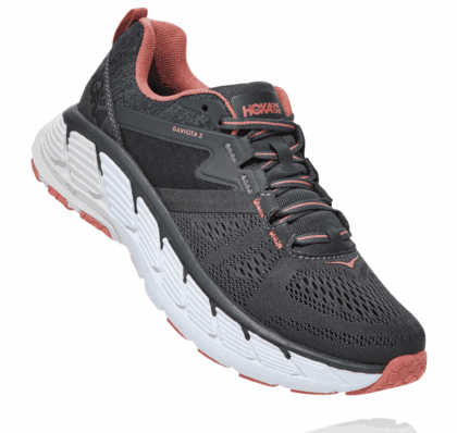 HOKA ONE ONE Women's Gaviota 2 Running Shoes, 11 US ( WIDE ), Dark Shadow Lantana, LIMITED EDITION