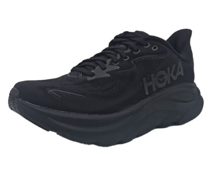 Hoka One Womens Clifton 10 Road Running Shoes - Black
