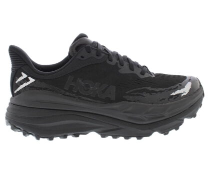 HOKA Stinson 7 Mens Shoes Size 8.5, Color: Black/Black