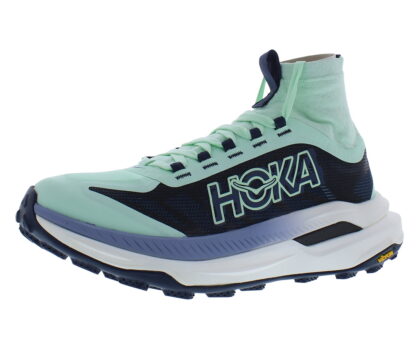 HOKA Tecton X 3 Womens Shoes Size 9, Color: Mint Fluorite/Varsity Navy