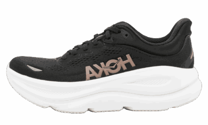 HOKA WOMENS BONDI 9 Womens "BLACK / ROSE GOLD" 1162012 BRGL 1162012 BRGL from Stadium Goods