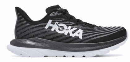 Hoka Women's Mach 5 Running Shoes, Size 9.5 US ( Standard ), Black/Castlerock