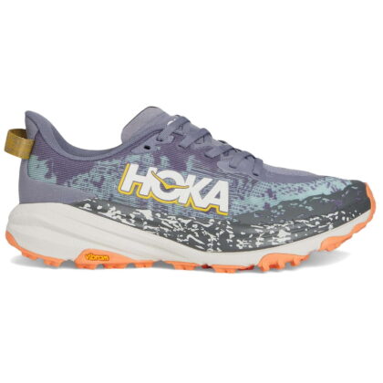 Hoka Women's Speedgoat 6 Sneaker, Grey Skies/Cosmic Grey