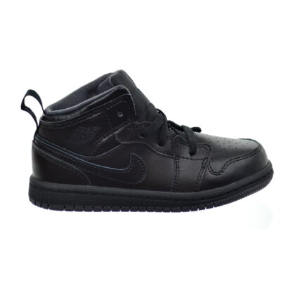 Jordan 1 Mid BT Baby Boys Shoes Size 4, Color: Black/Black/Dark Grey
