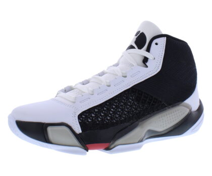 Jordan Big Kids AJ XXXVIII Basketball Shoes Black/Siren Red/White 6Y
