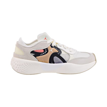 Jordan Delta 3 Low "Paris Collective" Women's Shoes Sail-Black-Gold Suede dr5751-110