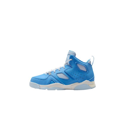 Jordan Flight Club '91 Little Kids' Shoes (DM1686-400, Legend Blue/Pure Platinum/Sail/Hydrogen Blue)