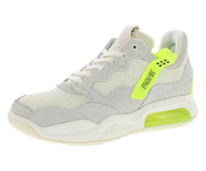 Jordan MA2 Womens Shoes Size 10.5, Color: Pale Ivory/Black/Volt