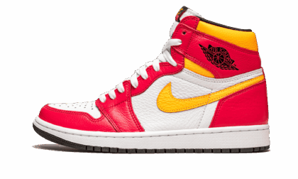 Jordan MENS Air Jordan 1 High OG "Light Fusion Red" 555088 603 from Stadium Goods