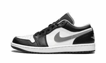 Jordan MENS Air Jordan 1 Low "Black / Particle Grey" 553558 040 553558 040