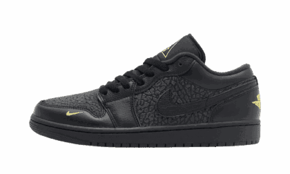 JORDAN MENS Air Jordan 1 Low SE "Black" IM6568 010 IM6568 010 from Stadium Goods