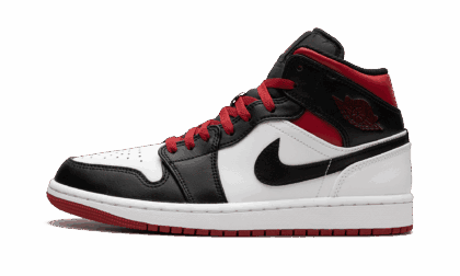 Jordan MENS Air Jordan 1 Mid "Gym Red Black Toe" DQ8426 106