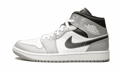JORDAN MENS Air Jordan 1 Mid "Light Smoke Grey 2.0" 554724 078 554724 078 from Stadium Goods