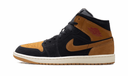 Jordan MENS Air Jordan 1 Mid SE "Black/Beige" HV4091 002