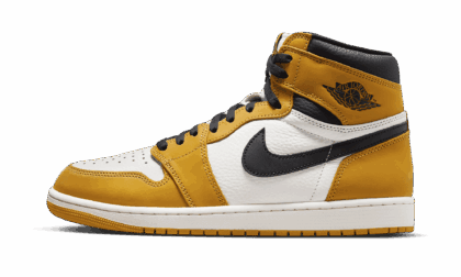 Jordan MENS Air Jordan 1 Retro High OG "Yellow Ochre" DZ5485 701