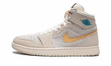 Jordan MENS Air Jordan 1 Zoom CMFT 2 "Light Orewood Citrus" DV1307 180 DV1307 180 from Stadium Goods