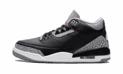 Jordan MENS Air Jordan 3 "Black Cement" DN3707 010 DN3707 010 from Stadium Goods
