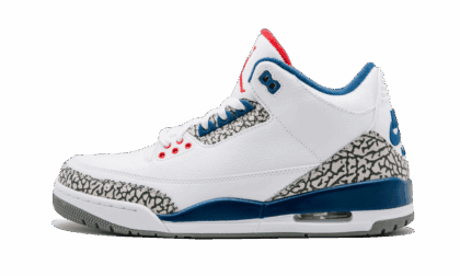 JORDAN MENS Air Jordan 3 Retro OG "True Blue" 854262 106 from Stadium Goods