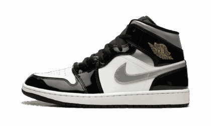 Jordan MENS Jordan 1 Mid SE "Black Patent" HV0789 010 from Stadium Goods