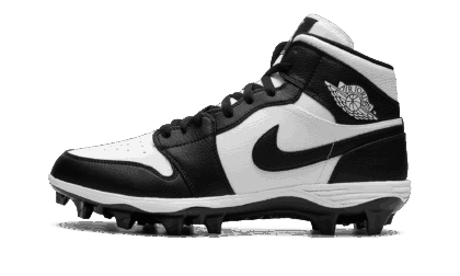 Jordan MENS Jordan 1 Mid TD "Panda" FJ6805 100 from Stadium Goods