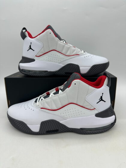 Jordan Stay Loyal Men's Size 11.5 White Grey basketball Athletic Shoe DB2884 105