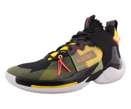 Jordan Why Not Zero.2 Se Mens Shoes Size 10, Color: Black/Flash Crimson/Amarillo