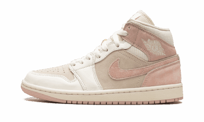 Jordan WOMENS Air Jordan 1 Mid SE WMNS "Coconut Milk / Legend Pink" FQ1926 161 from Stadium Goods