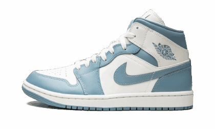 Jordan WOMENS AIR JORDAN 1 MID WMNS "UNC" BQ6472 141 from Stadium Goods