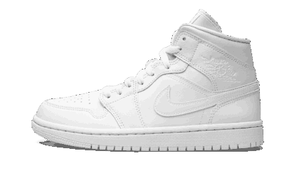 Jordan WOMENS AIR JORDAN 1 MID Womens "Triple White 2022" DV0991 111 DV0991 111 from Stadium Goods