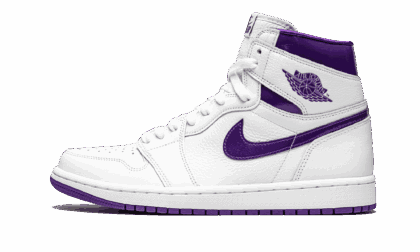 Jordan WOMENS AIR JORDAN 1 RETRO HIGH Womens "Court Purple" CD0461 151 CD0461 151 from Stadium Goods