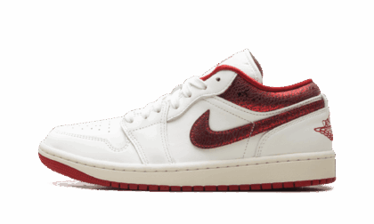 Jordan WOMENS Jordan 1 Low Womens "Ruby" HJ9338 106 HJ9338 106 from Stadium Goods