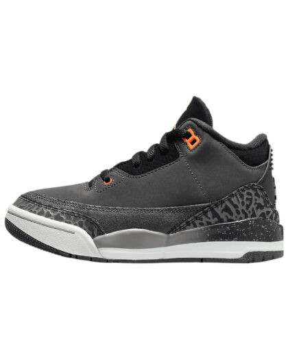 Little Kid's Jordan 3 Retro "Fear" Night Stadium/Total Orng (DM0966 080)