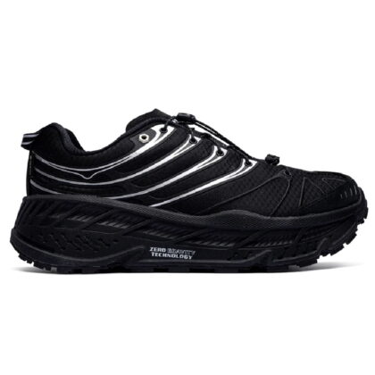 Men's HOKA Stinson EVO GTX Black/Silver (1173890-BKSV)